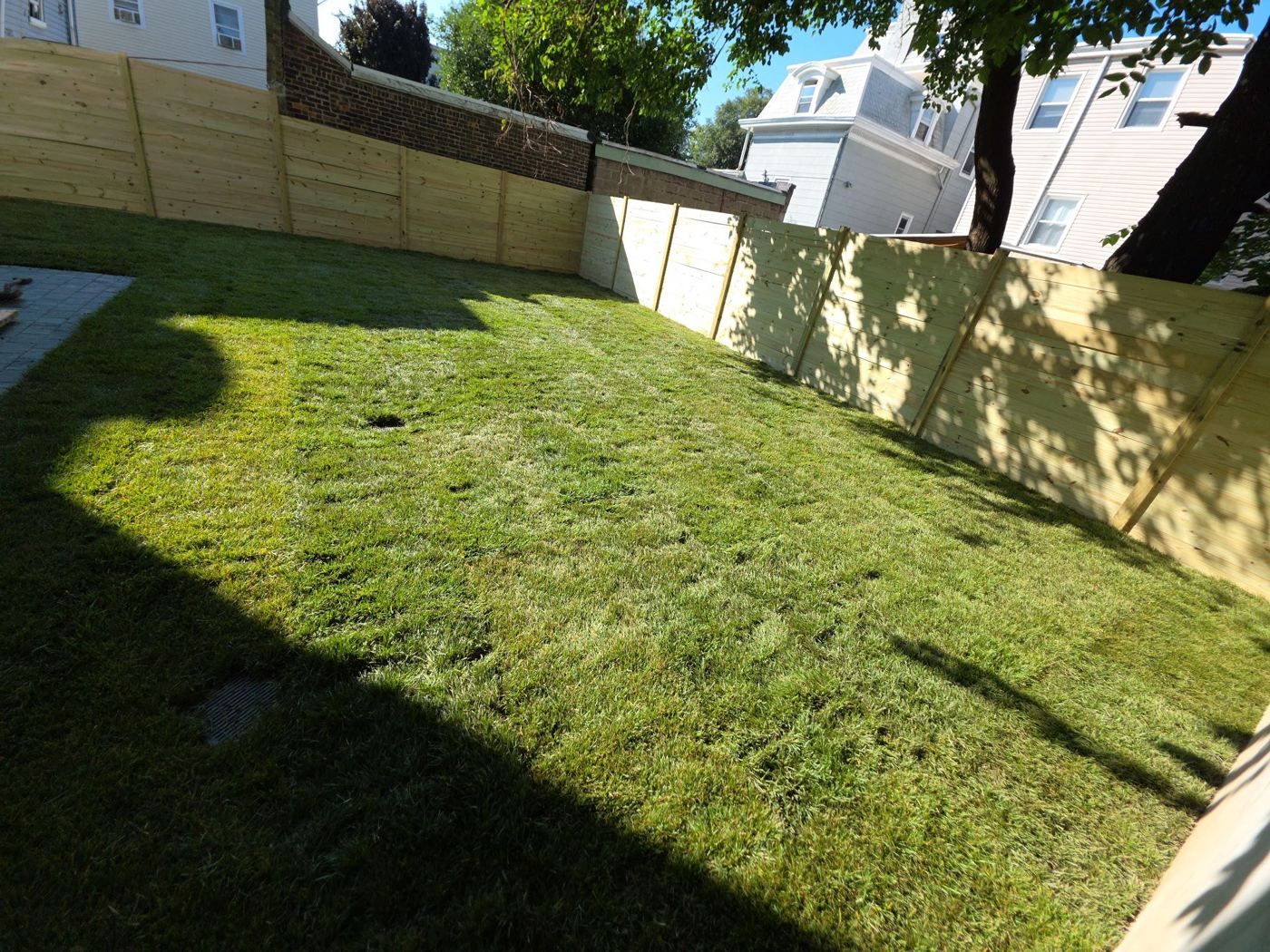 Fresh New Jersey backyard sod lawn, relevant to Passaic County sod installation timing, soil preparation, and delivery planning