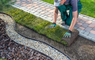 Installing sod for new jersey home